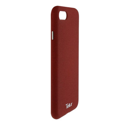 Soft case with rough surface for iPhone 7, Tellur burgundy