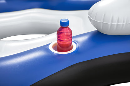 Inflatable island with drink holders Bestway Hydro-Force X3