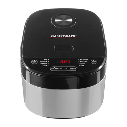 Мультиварка Gastroback 42527 Design Multicook Pro, 5л, 790Вт, 8 программ, 3D-нагрев
