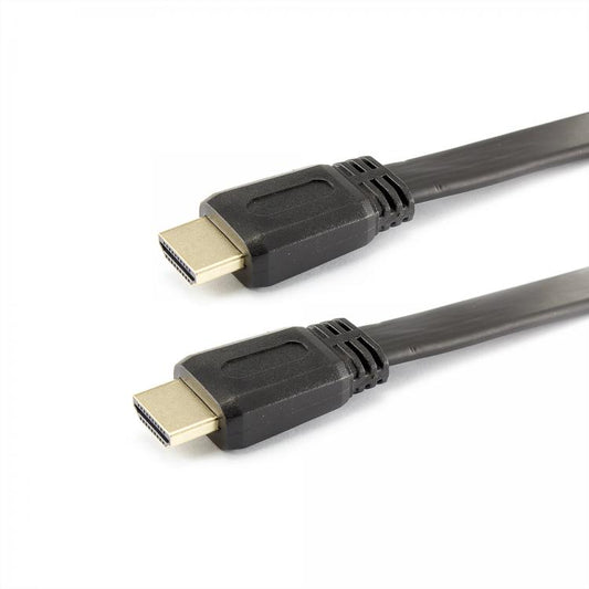 HDMI Cable 1.5m 4K 30Hz, Ethernet, Sbox HDMI-FLAT-15B Black