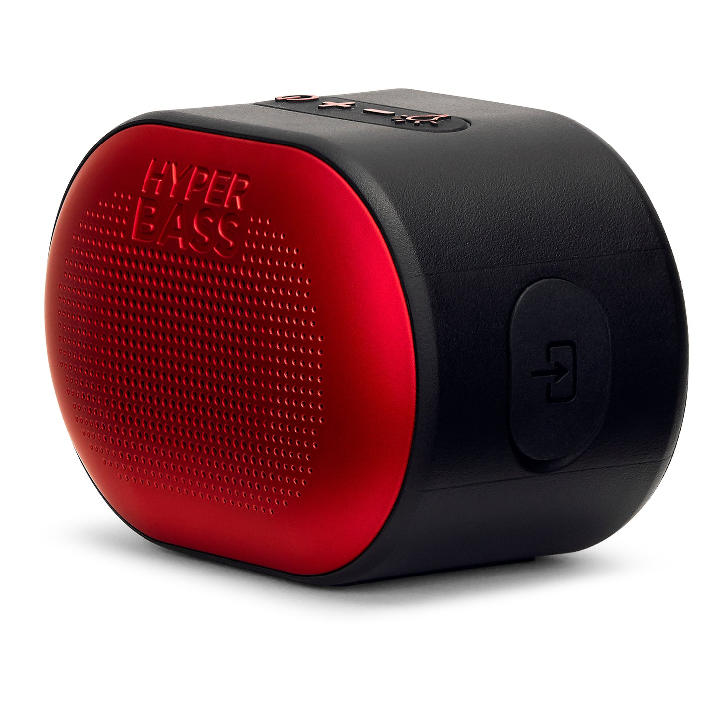 Portable Bluetooth speaker, powerful 10W audio output, Aiwa BST-330RD Red