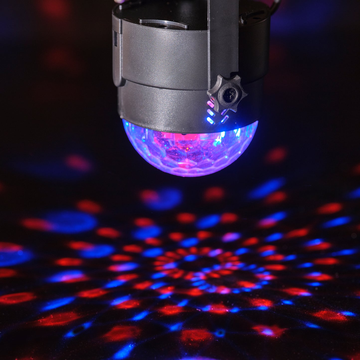 LED disco ball with color light Denver LDB-318