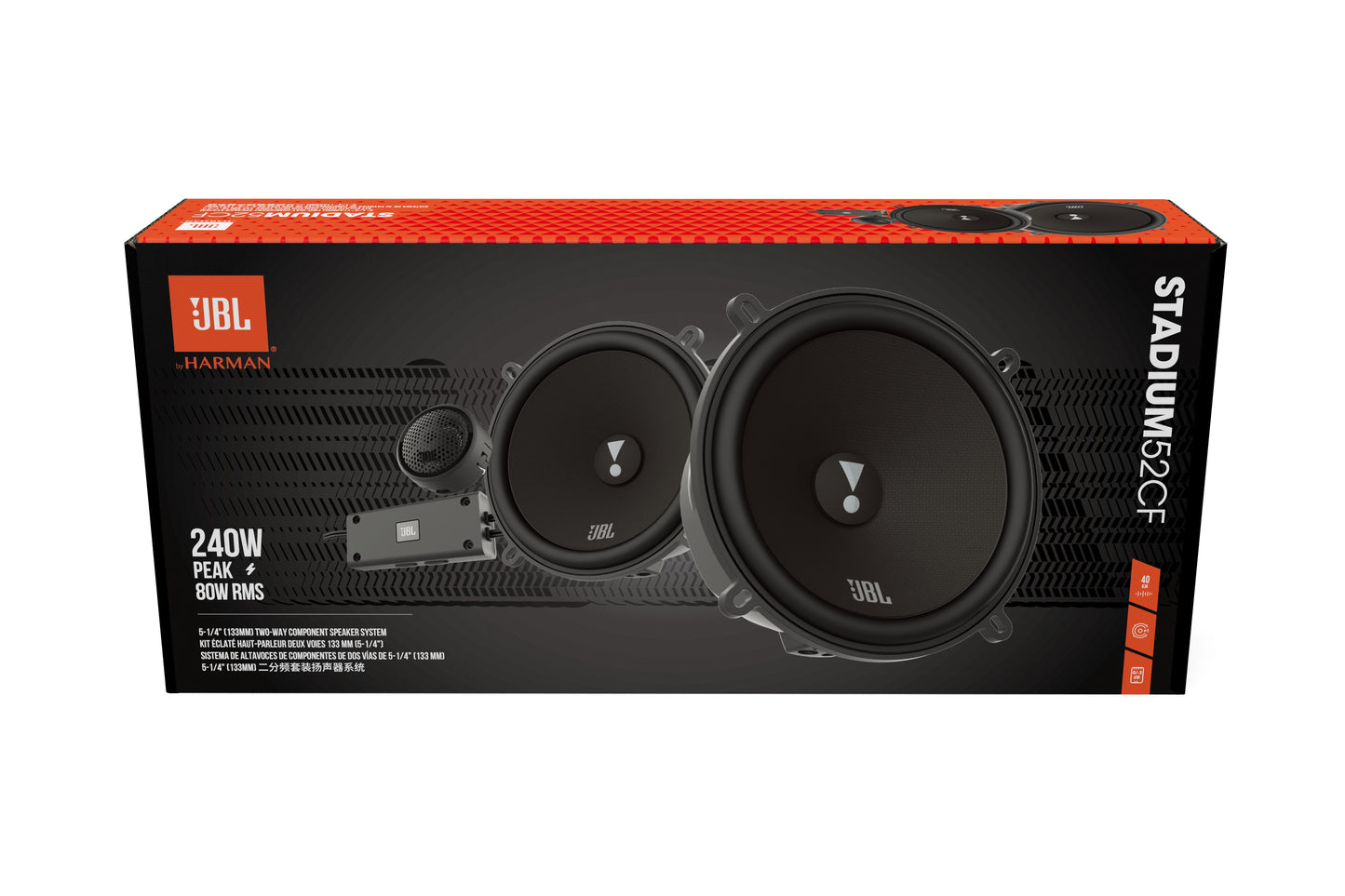 Car Component Speakers 13cm 2-Way JBL Stadium 52CF