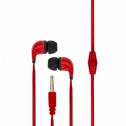 Sbox stereo headphones with microphone EP-038. Red ones