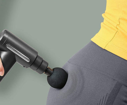 Massage Gun with 6 Speeds and 4 Heads, Media-Tech MT6521 