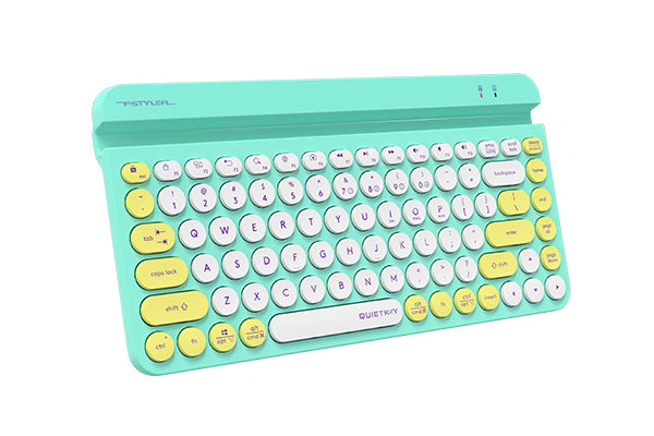 Silent Bluetooth keyboard with retro keys A4Tech FBK30