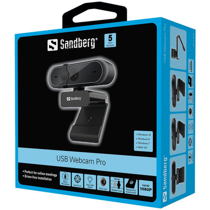 Sandberg 133-95 USB Webcam Pro