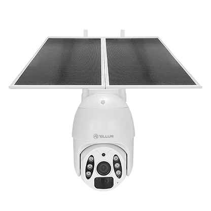 Smart WiFi Solar Camera 2K UltraHD, Tellur P&amp;T 3MP