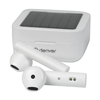 Wireless Bluetooth Headphones with Solar Panel - Denver TWS-62