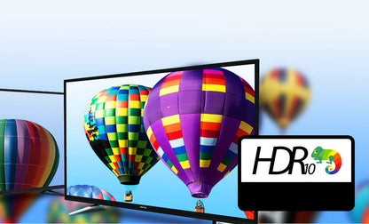 4K Smart TV с HDR10 и экраном 43 дюйма, Manta 43LUW121D