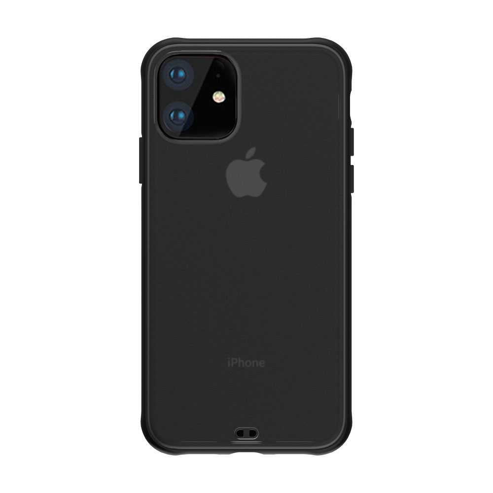 iPhone 11 Pro melns anti-šoka maciņš - Devia Soft Elegant