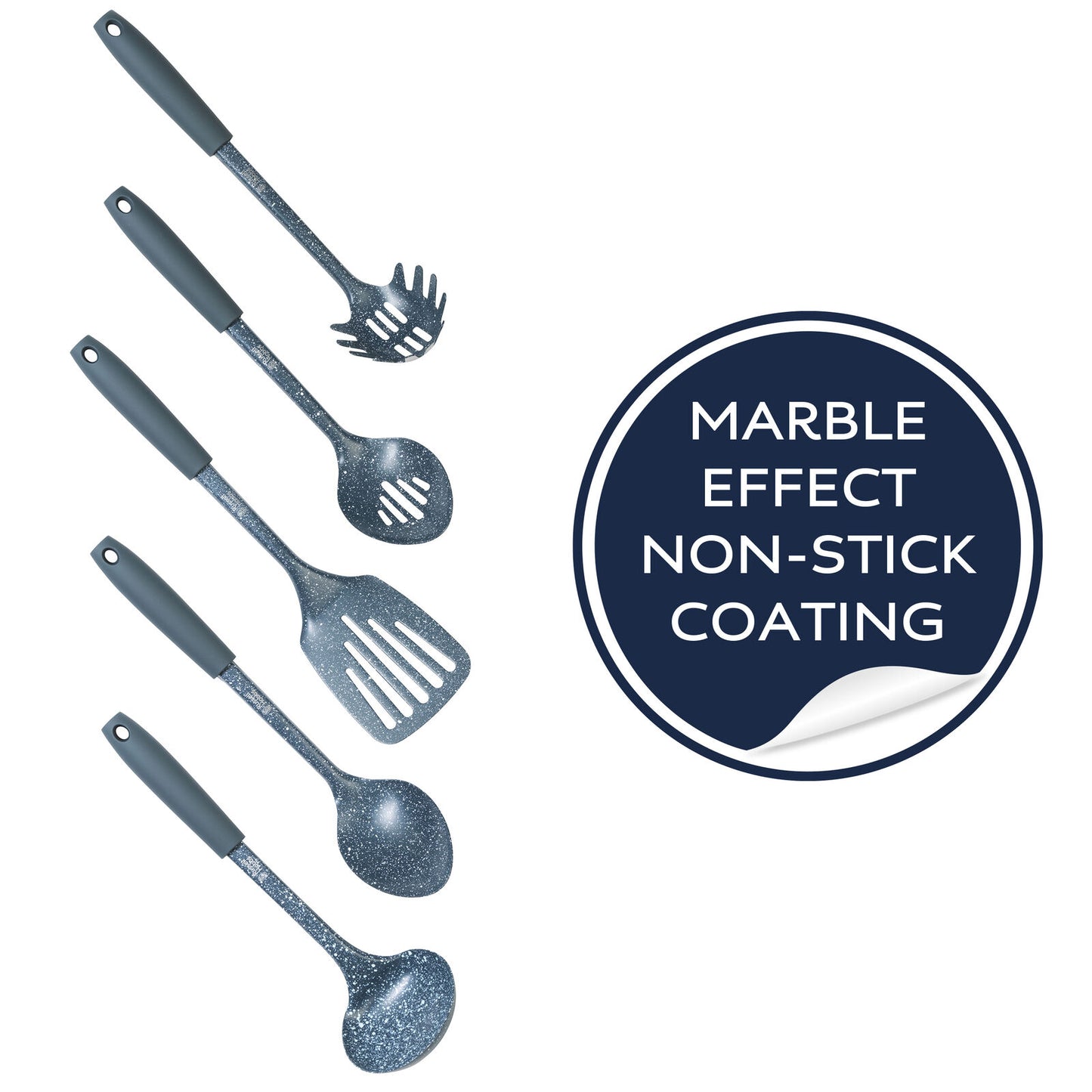 Kitchen utensil set with marble coating - Russell Hobbs RH01401EU7