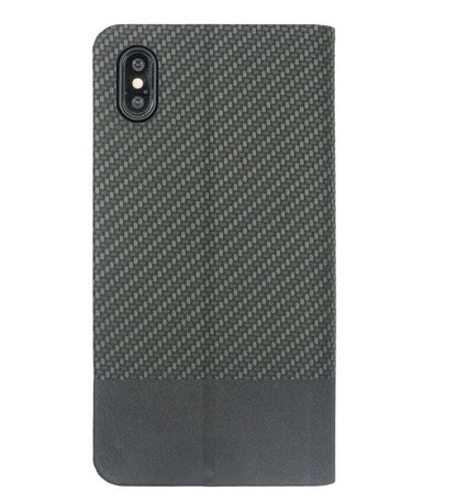 Чехол Tellur Book Case Carbon для iPhone XS MAX черный
