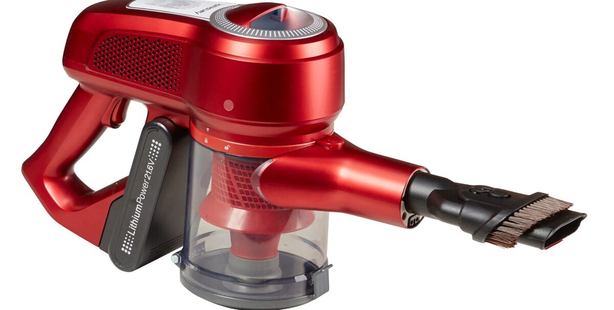 Hanseatic cordless vacuum cleaner 350 W, without bag. 