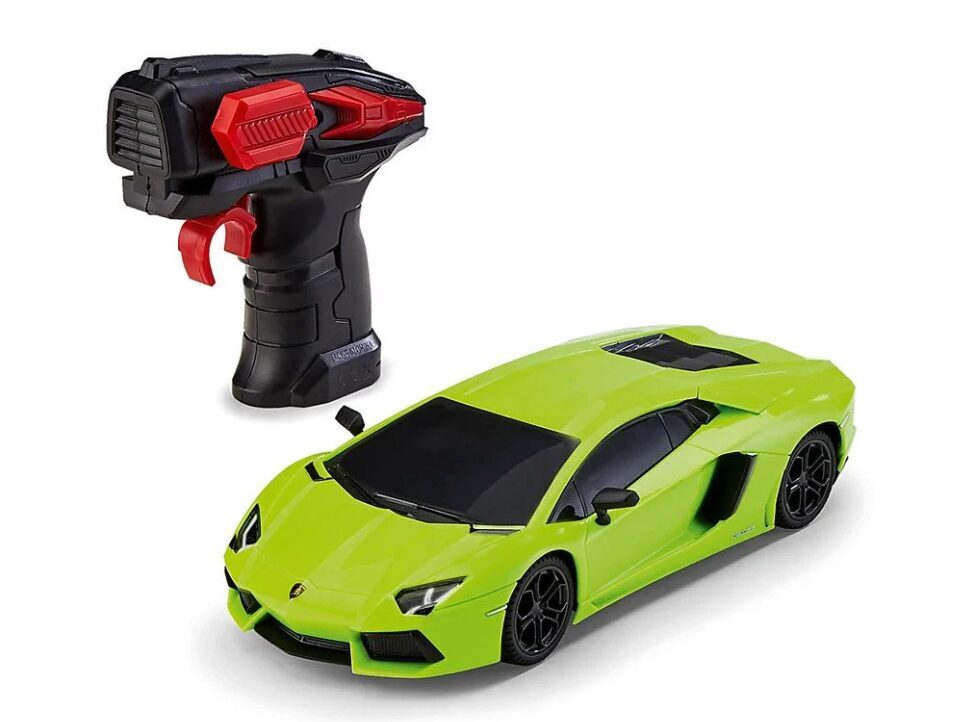 Children's car. Lamborghini Aventador RC Scale Car - Adrenaline Turn On in Small Size Speed ​​Format. toys