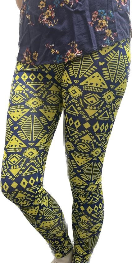 Leggings with a pattern, in several shades.