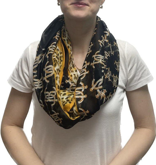 circular scarf, scarf, in several shades