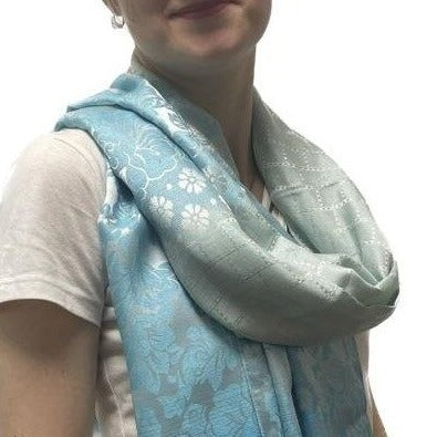 A classic scarf with a pattern