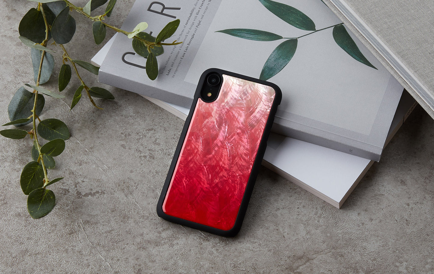 iPhone XR cover mother-of-pearl and polycarbonate - iKins