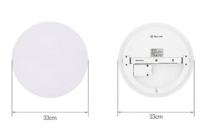 WiFi LED Griestu Lampa, Regulējama 24W, Tellur