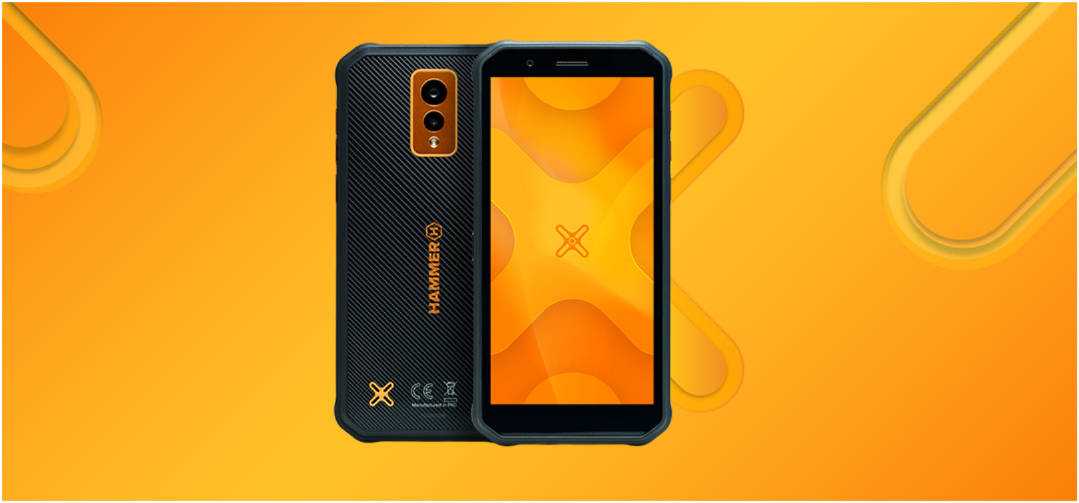 MyPhone Hammer Energy X Dual black/orange