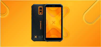 Smartphone Dual SIM, 64GB, Black/Orange - MyPhone Hammer Energy X