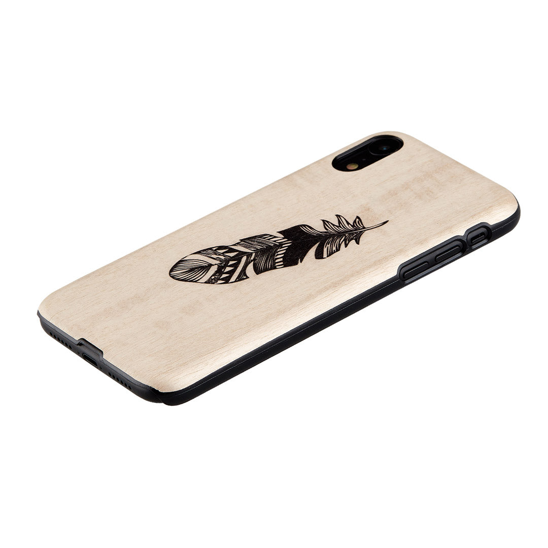 Smartphone cover made of natural wood iPhone XS Max MAN&amp;WOOD