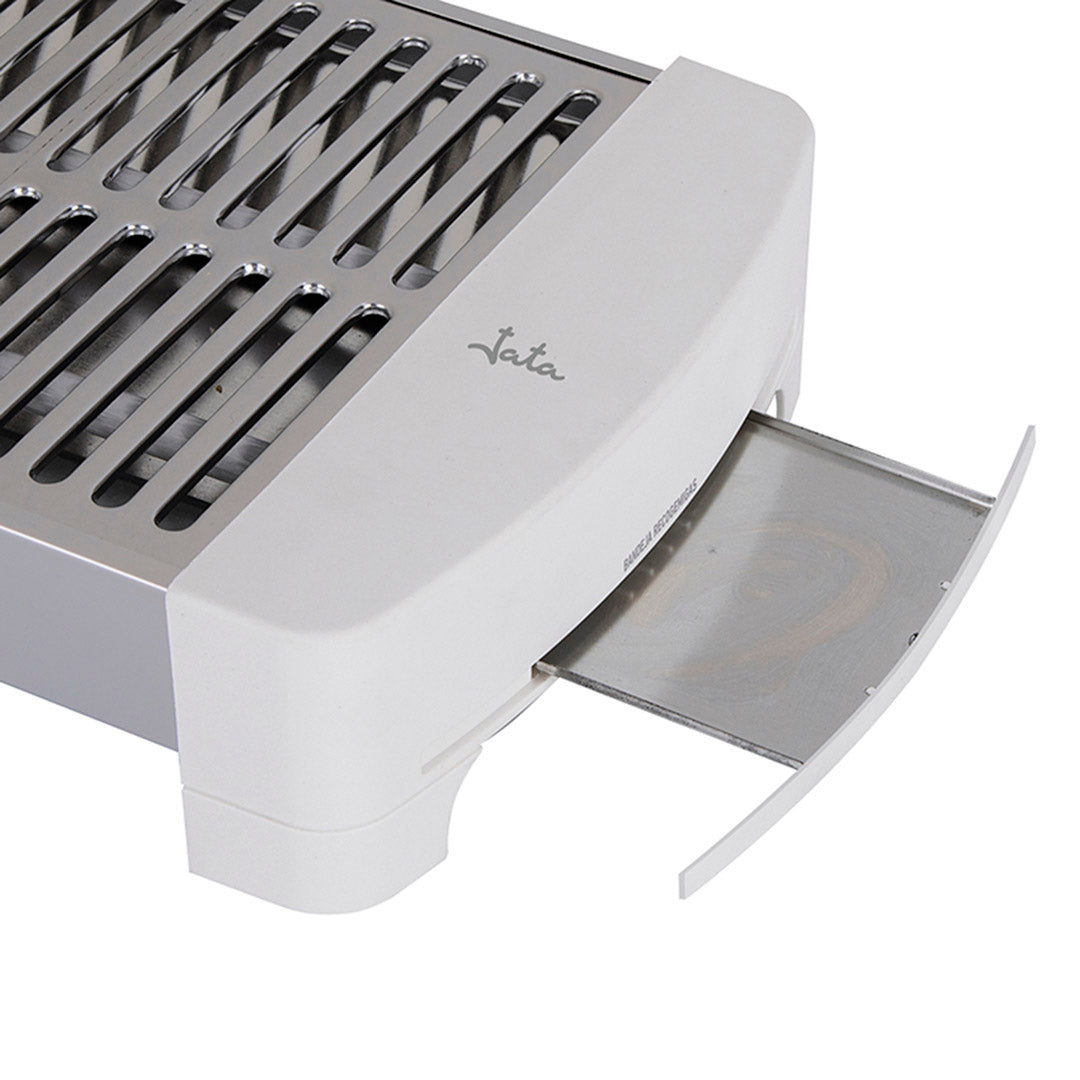 Horizontal mini toaster with stainless edges - Jata JETT0201