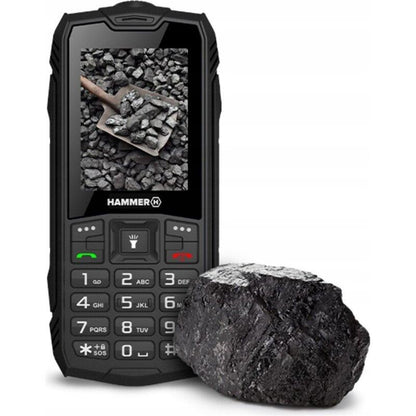 Мобильный телефон с функцией DualSIM, MyPhone Hammer Rock Dual Black