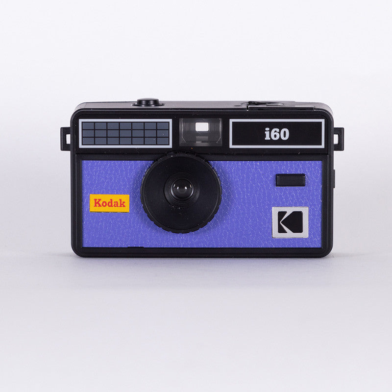 Retro Camera with Fixed Focus, Black/Purple, Kodak i60