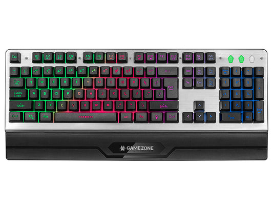 Ergonomic gaming keyboard with RGB lighting Tracer ORES