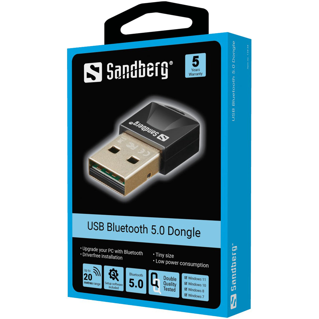 Sandberg 134-34 USB-адаптер Bluetooth 5.0