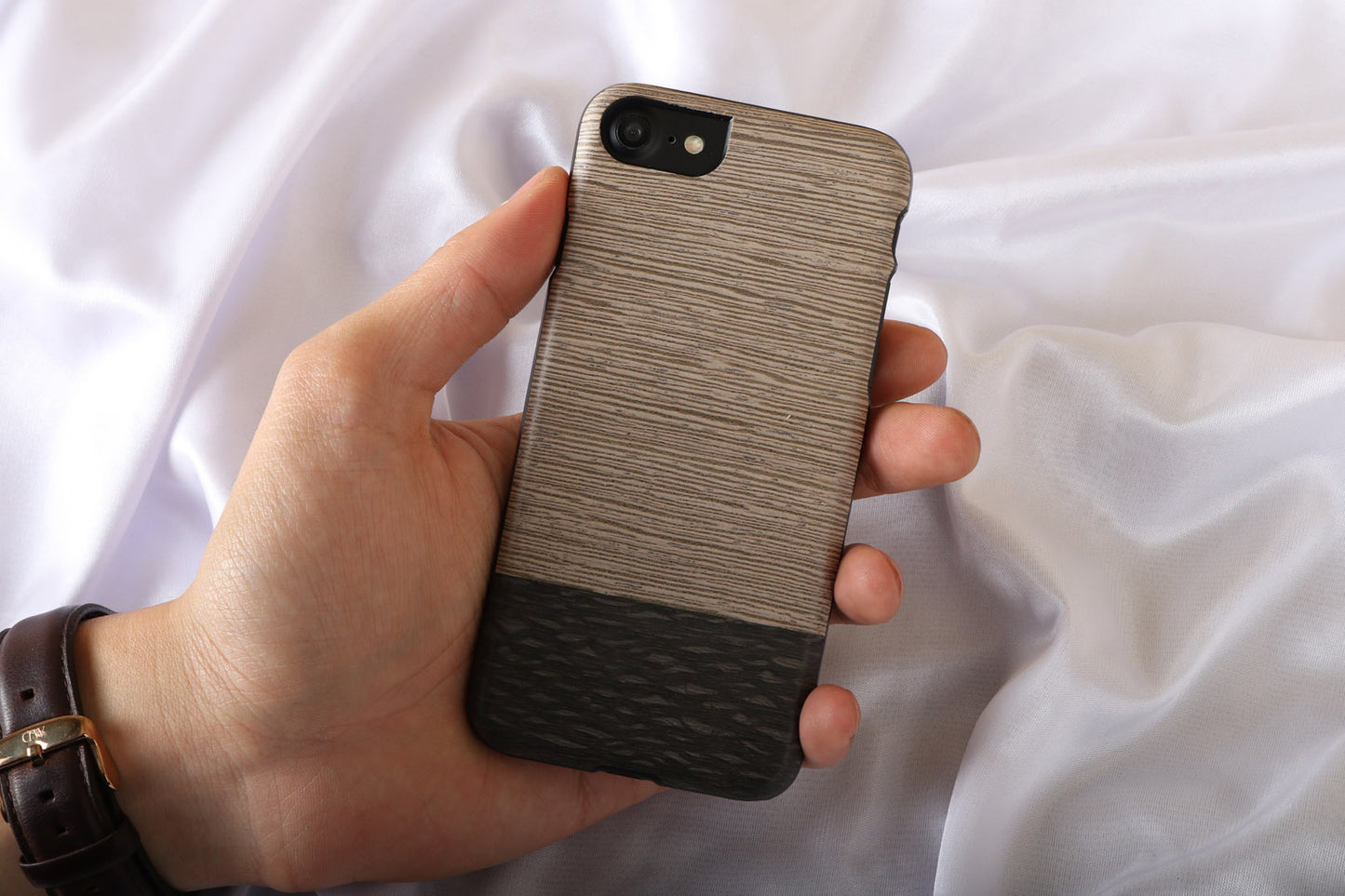 iPhone 7/8/SE (2020) Case, Wood and Polycarbonate, MAN&amp;WOOD