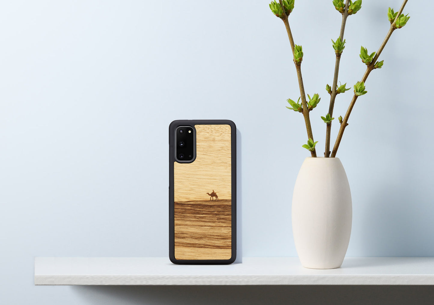 Galaxy S20 wood and polycarbonate case - MAN&amp;WOOD