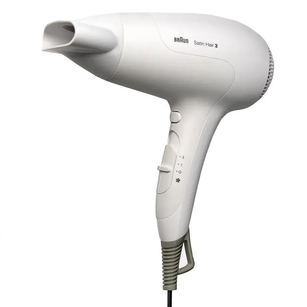 Hair dryer with ionizer and 3 temperatures Braun BRHD380E