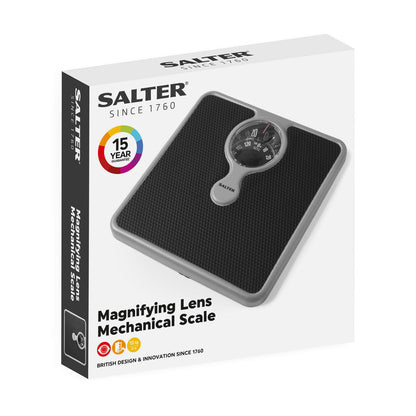 Salter 484 SBFEU16 Magnifying Lens Bathroom Scale