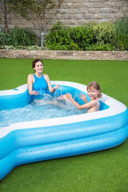 Family pool with two drink holders - Bestway 54321