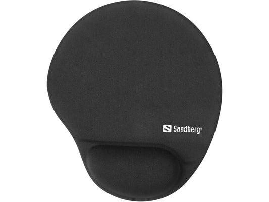 Round mouse pad with memory foam, Sandberg 520-37, with non-slip base