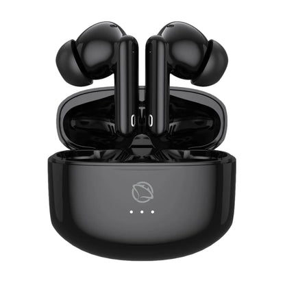 Wireless Bluetooth Headphones Black - Manta MTWS008B Rytmo