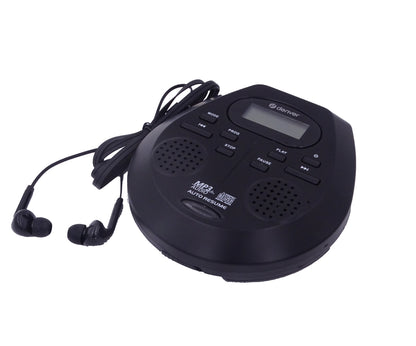 Pārnēsājams CD/MP3 Atskaņotājs ar Prettriecienu - Denver DMP-395B Black