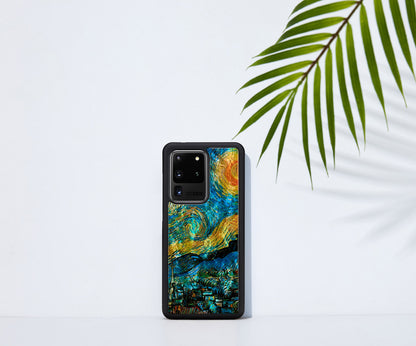 Samsung Galaxy S20 Ultra case, starry night, black