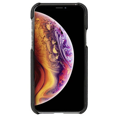 Tālruņa vāciņš ar koka graudiem iPhone 11 Pro, melns, Krusell