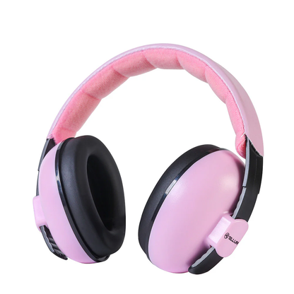 Children's noise-cancelling headphones, pink - Tellur