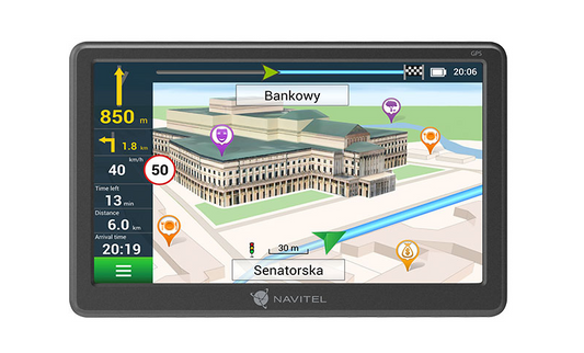 Navigation device Navitel E707 Magnetic with 47 pre-installed maps