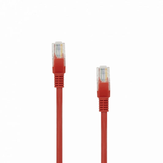 Сетевой кабель, 5м, красный, RJ45, Sbox UTP CAT5e