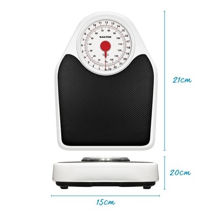 Mechanical bathroom scale with easy-to-read scale Salter 145 BKDRFEU16