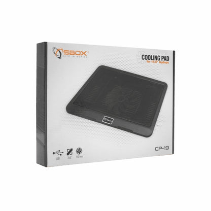 Sbox CP-19 Cooling Pad For 15.6 Laptop