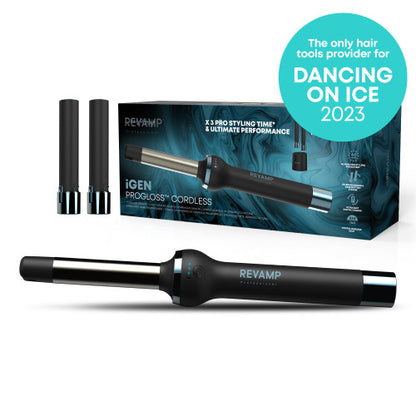 Wireless ceramic curling iron with ion technology Revamp TO-2750-EU2