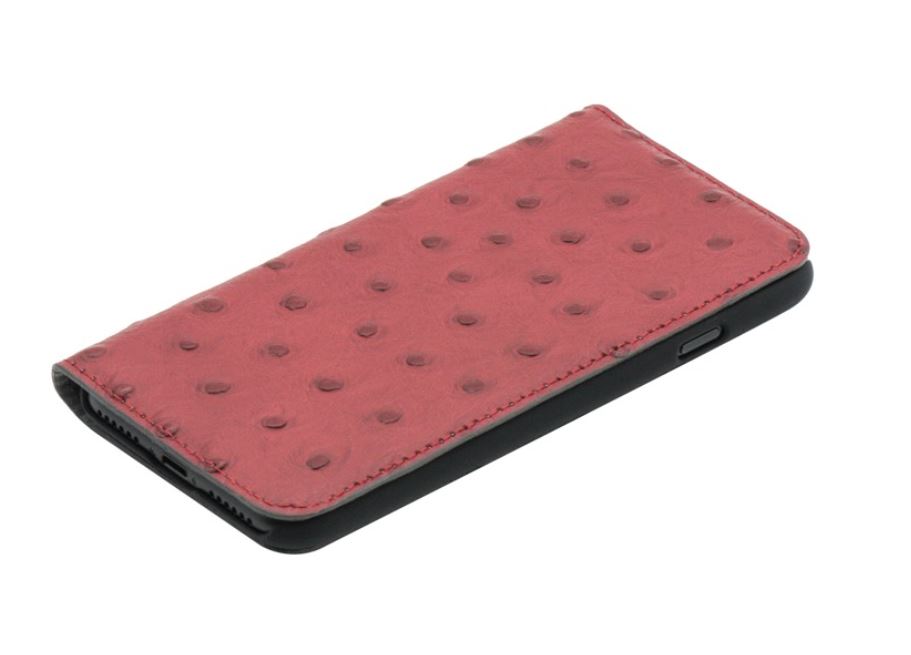 iPhone 7 cover made of genuine leather, red, Tellur