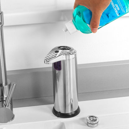 Beldray LA076618BEU7 220ml Stainless Steel soap dispenser